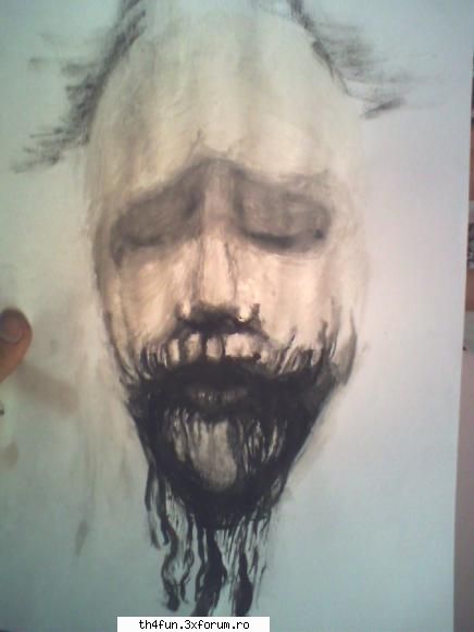Art` : )) - pictura facuta ieri :) neterminata - DESENE